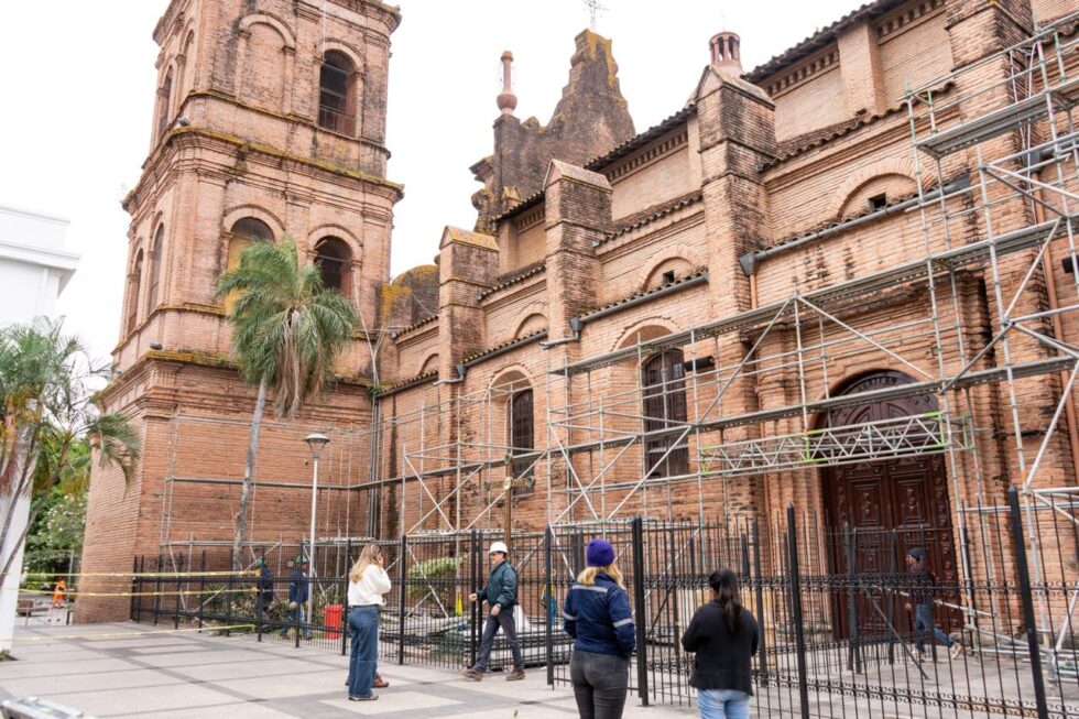 INICIAN TRABAJOS DE CONSERVACIÓN EN LA CATEDRAL DE SANTA CRUZ